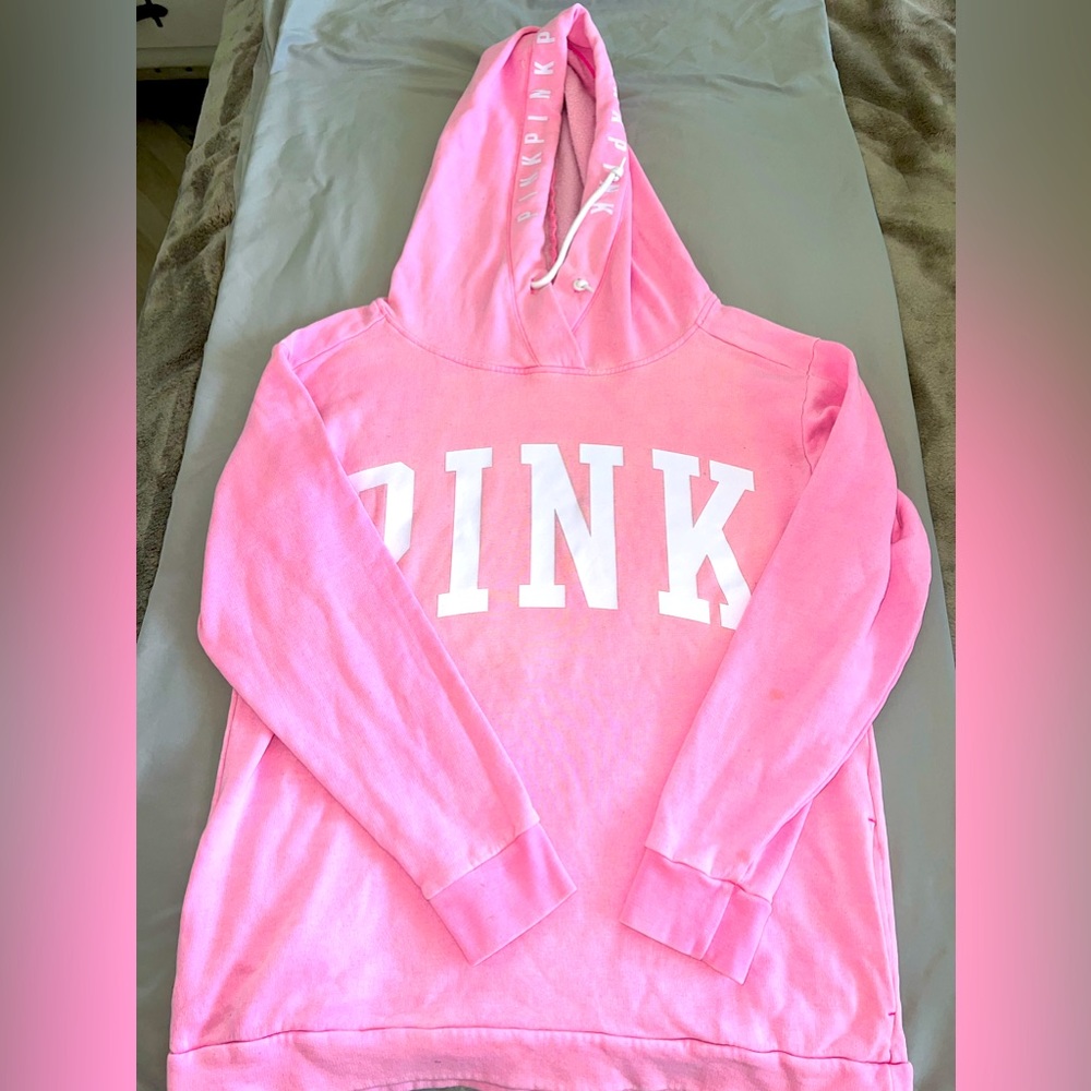 Pink Victoria secret oversized hoodie